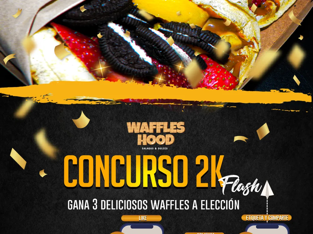 Digital campaign created for Waffles Hood