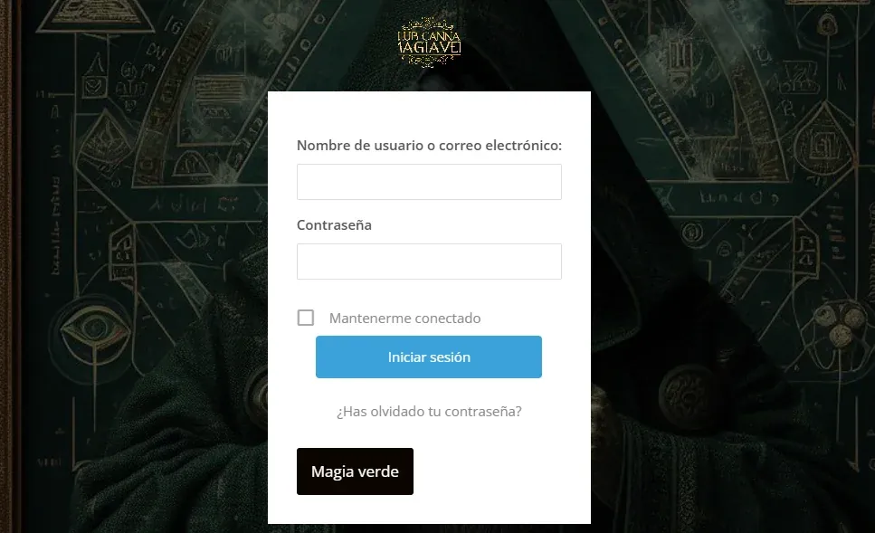 Club Magia Verde portfolio project