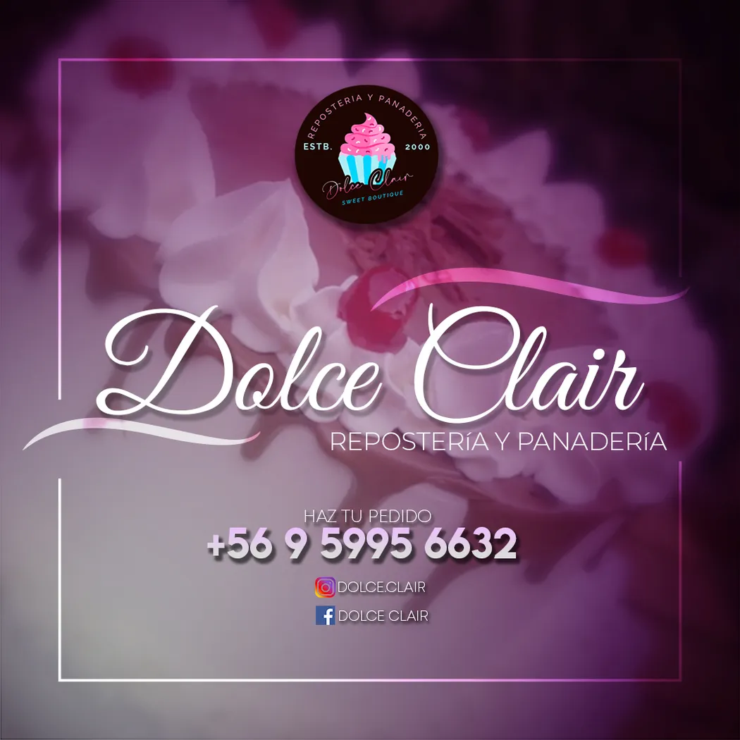 Dolce Clair portfolio project
