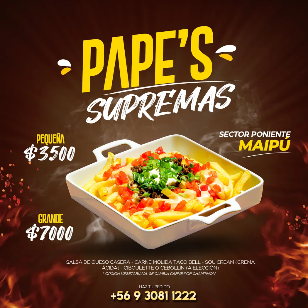 Papes Supremas portfolio project