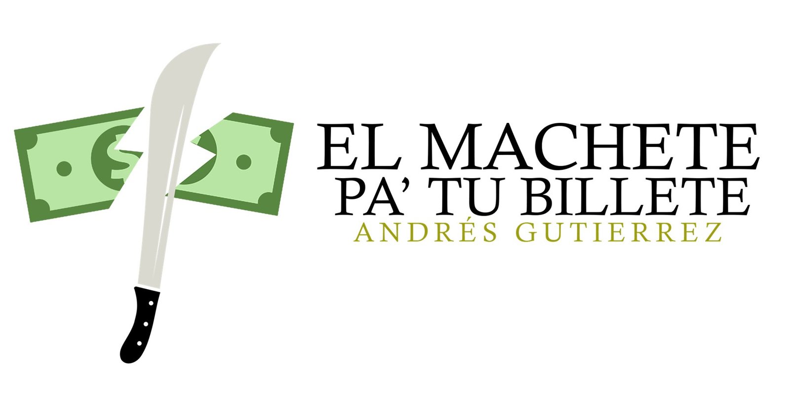 Sistema gráfico de Andrés Gutiérrez basado en un billete cortado